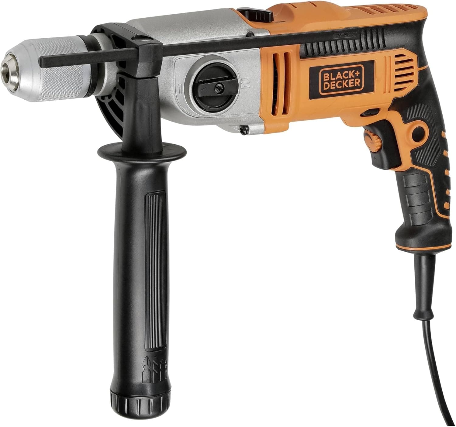 Black+Decker KR911K - Broca eletrónica, laranja (2 velocidades, 910 W)