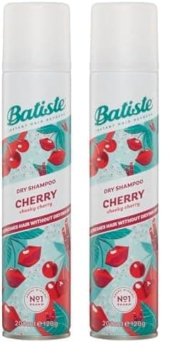 Batiste Cherry Dry Shampoo Shampoo Champô, Fresh, 200 ml (embalagem de 2)