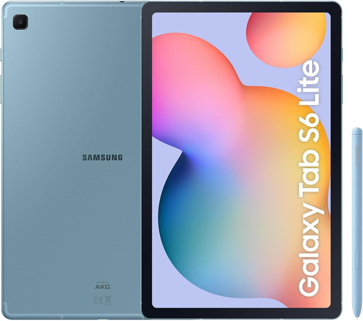 Samsung Galaxy Tab S6 Lite - 10.4" Tablet (Qualcomm Snapdragon 720G Processor, 4 GB RAM, 64GB Storage, LTE, Android 12) Blue - Spanish Version blue 64 GB 4G Tab