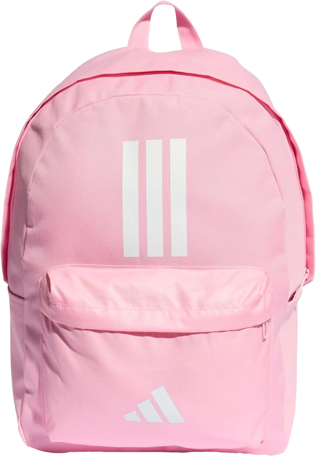 Adidas Classic Three Stripes | Mochila casual unissexo para adulto em rosa e branco