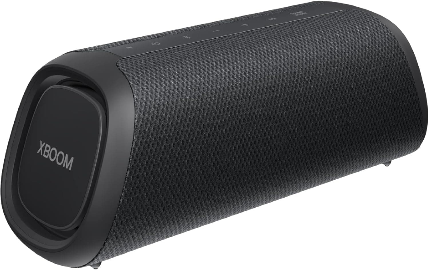 LG XBOOM Go XG7QBK Altifalante sem fio, Bluetooth, 40W, som Sound Boost, resistente à água IP67, autonomia 24h, cor de luzes LED variável, ampla conectividade, cor antracite