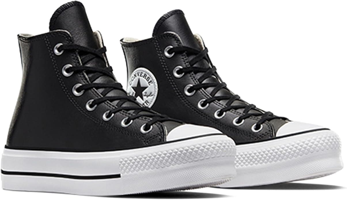 Converse Chucks Plateau White 560846C Chuck Taylor All Star Lift - HI White Black White