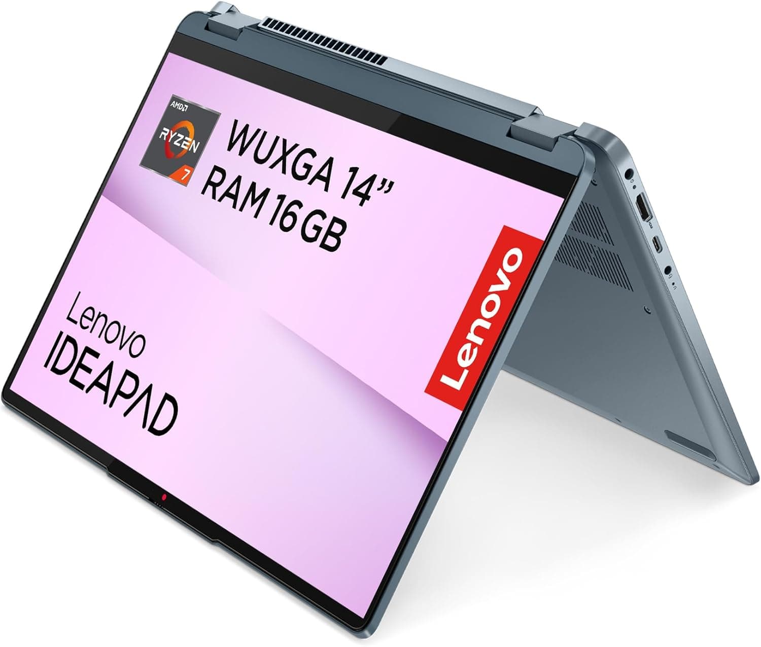Lenovo IdeaPad Flex 5 Gen 8 | Portátil conversível 14 polegadas tátil com Ryzen 7, 16 GB RAM e 512 GB SSD