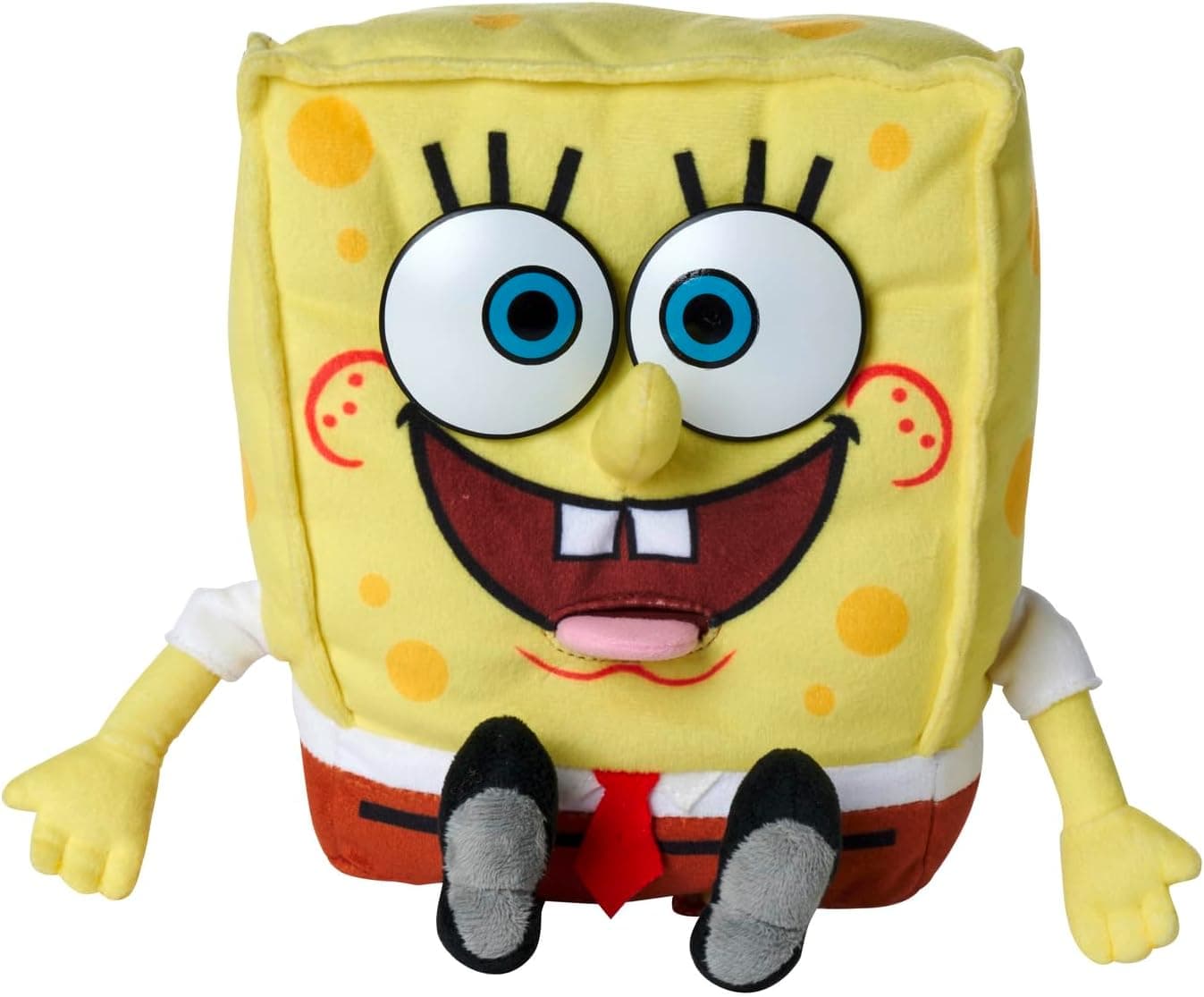 SIMBA Bob esponja de peluche 30 cm com funções e sons divertidos, para fãs e crianças a partir de 5 anos (109491008)
