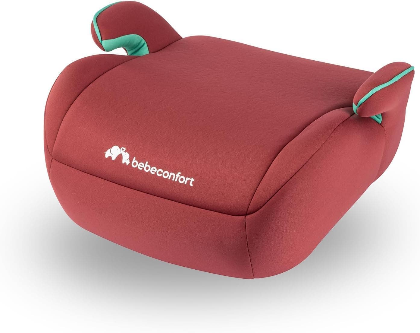 Bebeconfort Manga i-Safe, assento elevador de carro, 6-12 anos, 128-150 cm; cadeira de carro, compacto e leve (<1 kg), fácil instalação com cinto, Full Sunset