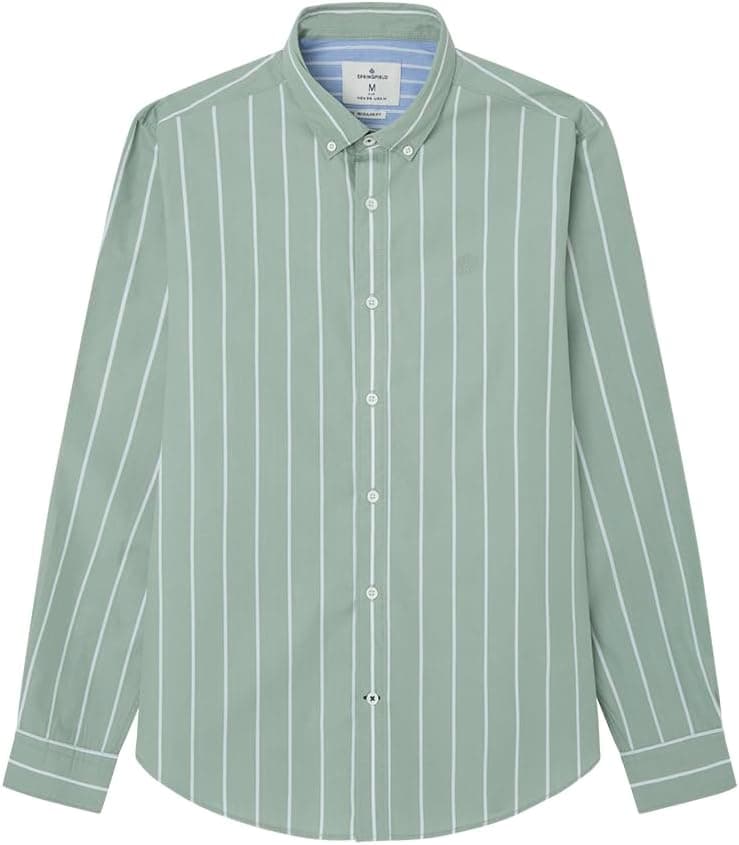 SPRINGFIELD Poplin | Camisa às riscas em popelina para homem