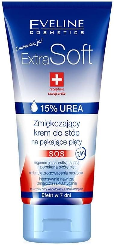 Eveline Cosmetics Salgueiro Extra Douce Crackle Heel Cream 15% ureia, 100 ml 