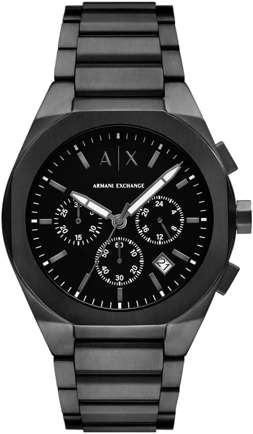 Armani Exchange AX | Relógio cronógrafo para homem com bracelete em aço inoxidável