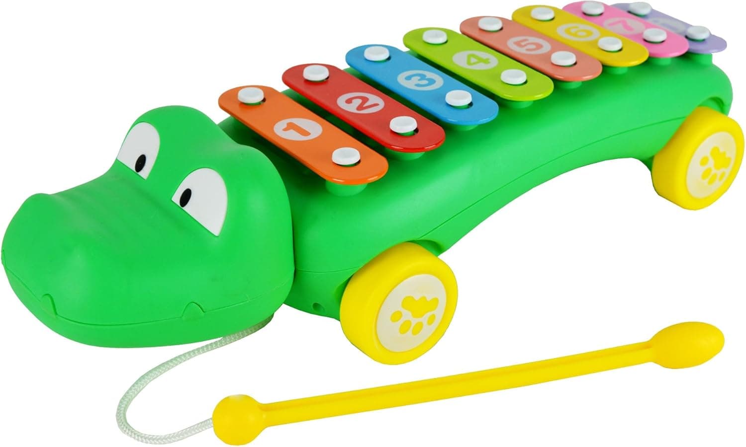 Little Star Crocodile Pull Along Xilofone