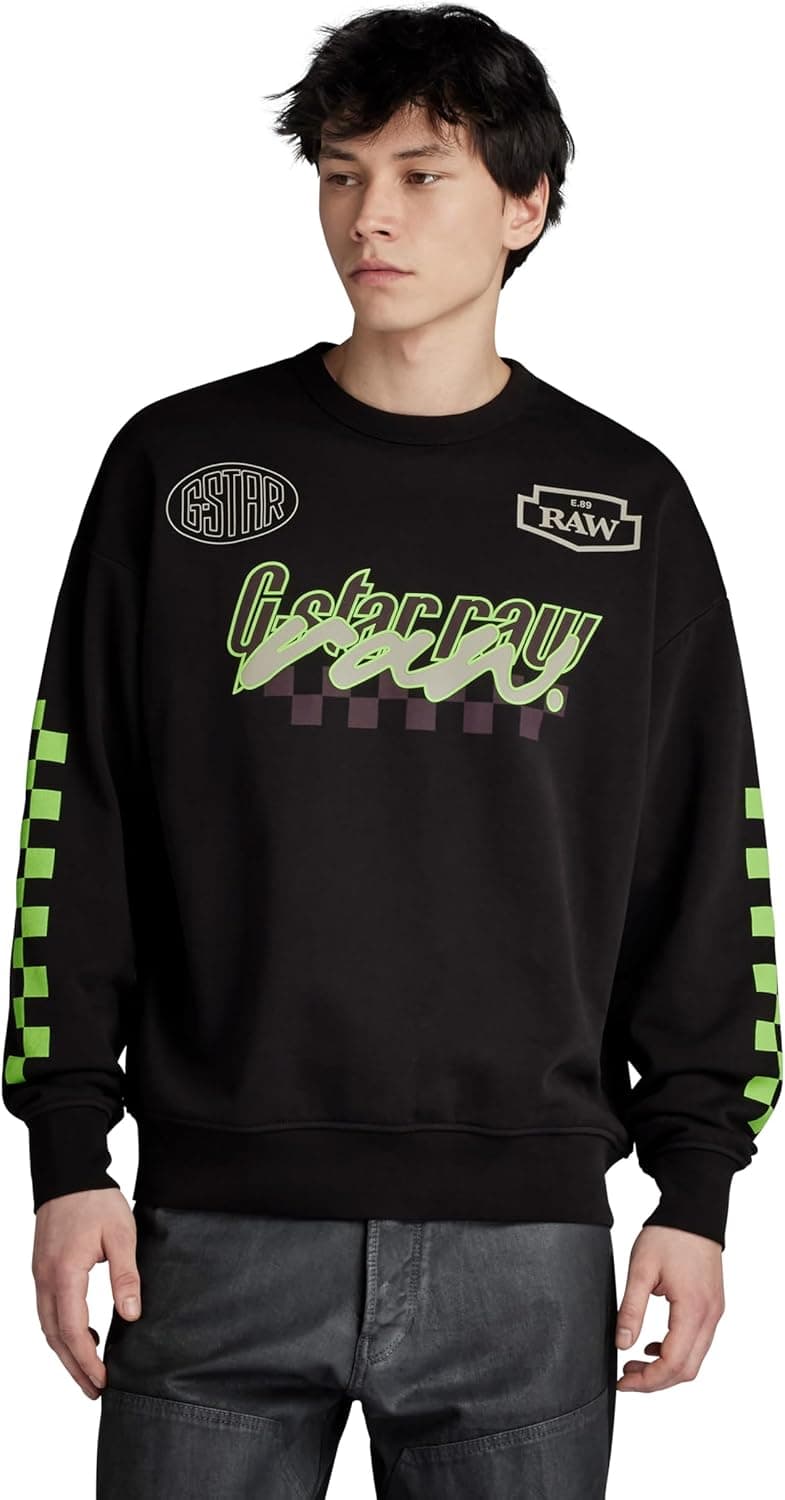 G-STAR Camisola Moto Sport Graphic Loose para homem
