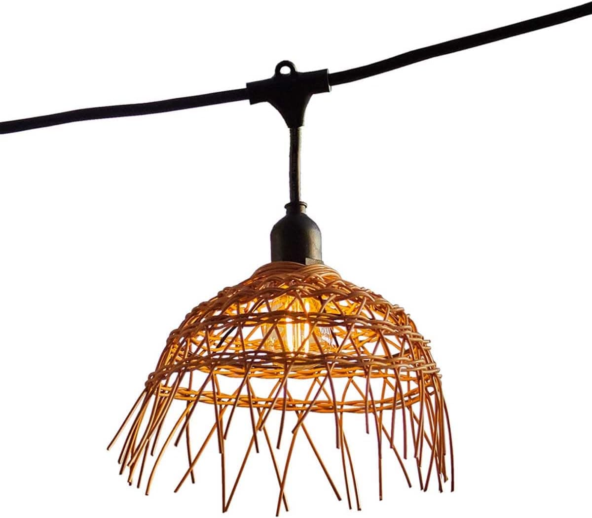 Lumisky Hawaii Light | Grinalda luminosa de 6 m com 10 lâmpadas E27 para interior