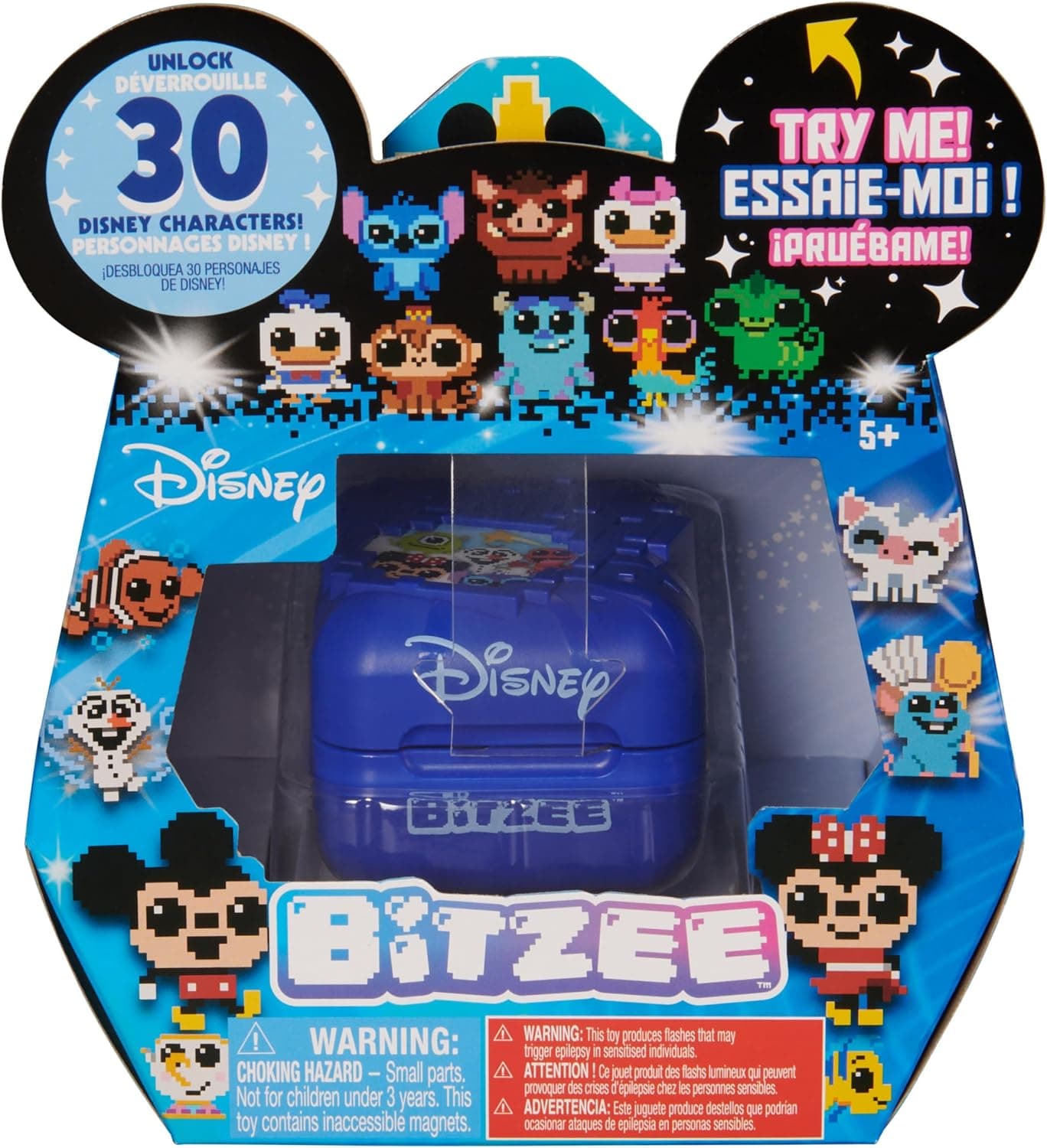 Bitzee Disney | Mascota virtual com 30 personagens interativa com sons para crianças a partir dos 5 anos