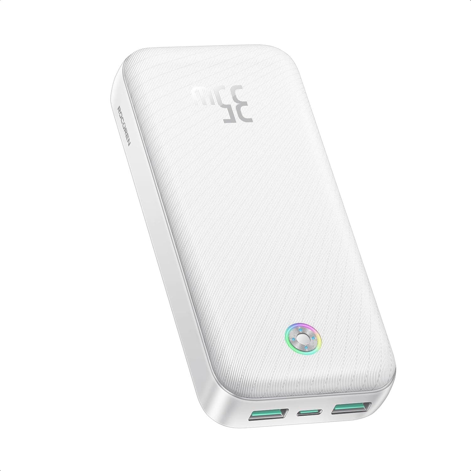 Rocoren 35W Power Bank, 20000 mAh bateria externa, PD3.0 QC4.0 PPS Powerbank USB C Input & Output 