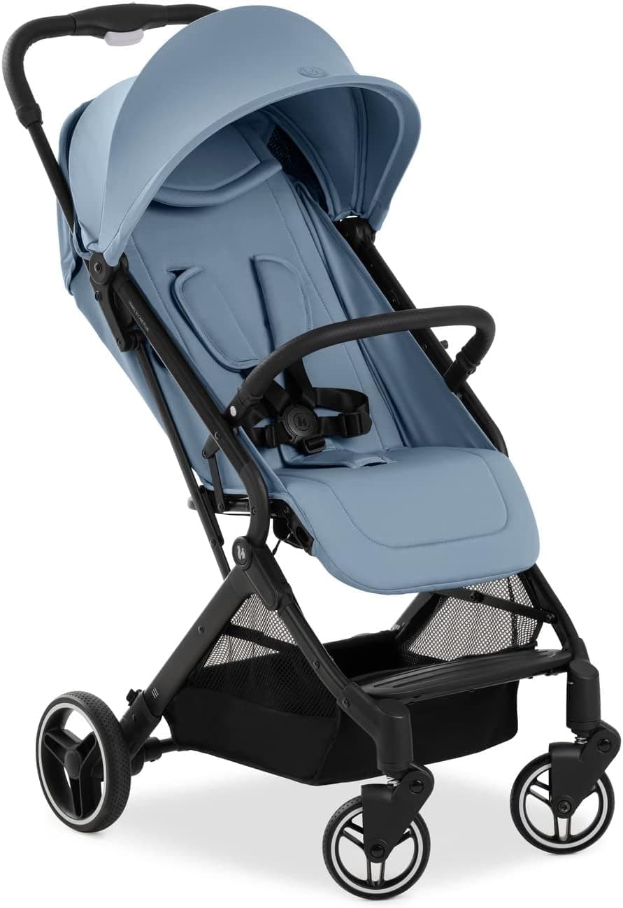 hauck Travel N Care Plus | Carrinho de bebé leve reclinável com rodas anti-furo e suspensão até 22 kg