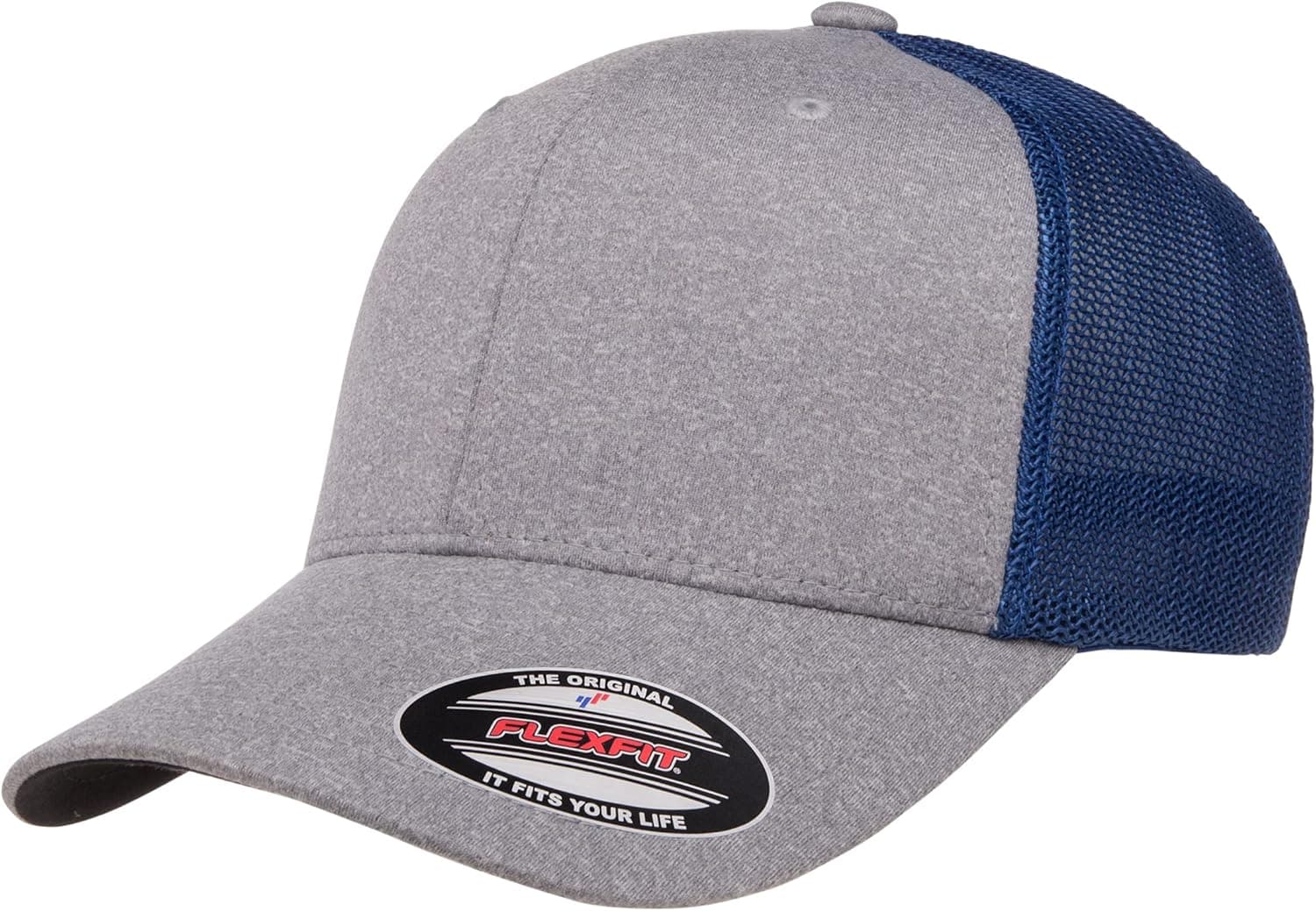 Flexfit Boné unissexo para adulto, Heather / Royal