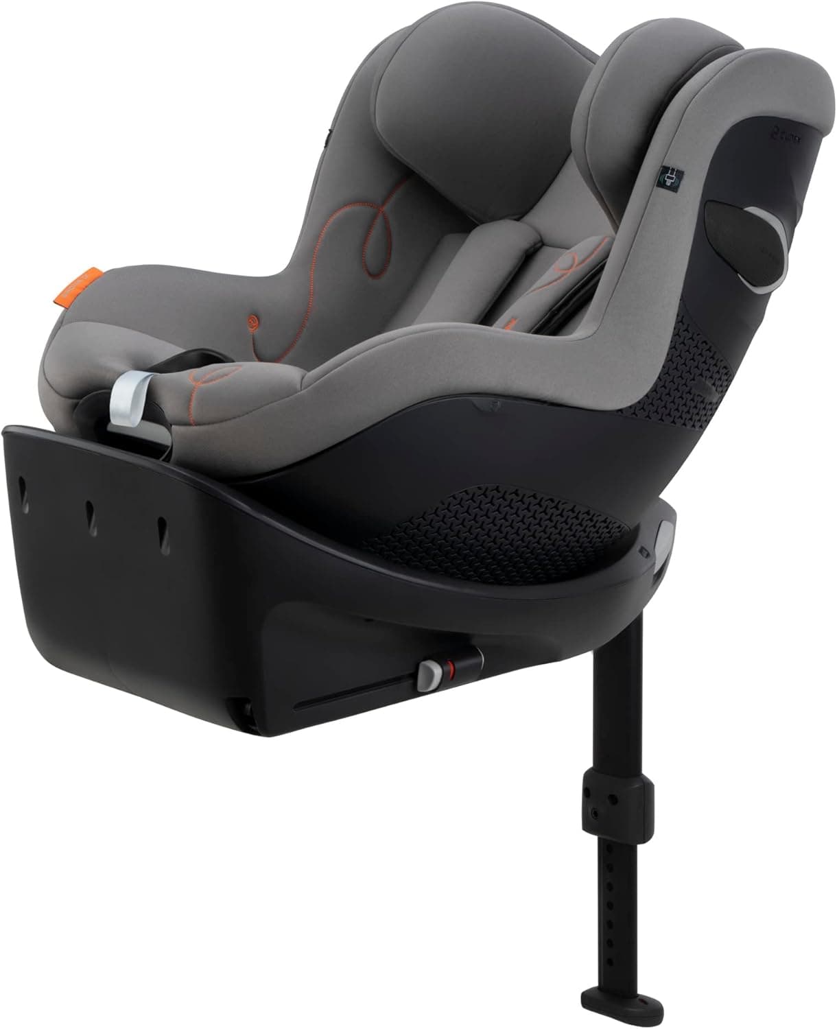 CYBEX Carteira de automóvel Sirona Gi i-Size Comfort incl. Base, de 3 meses a 4 anos aprox. (Desde o nascimento com adaptador), máximo. 20 kg, 61 - 105 cm, cinzento lava