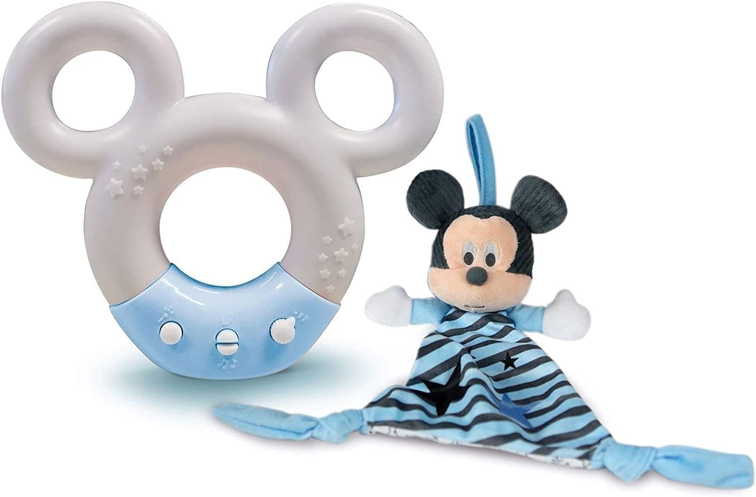 Baby Disney Clementoni-17397 - projetor Mickey - projetor, removedor de medos, luz noturna a partir de 0 meses