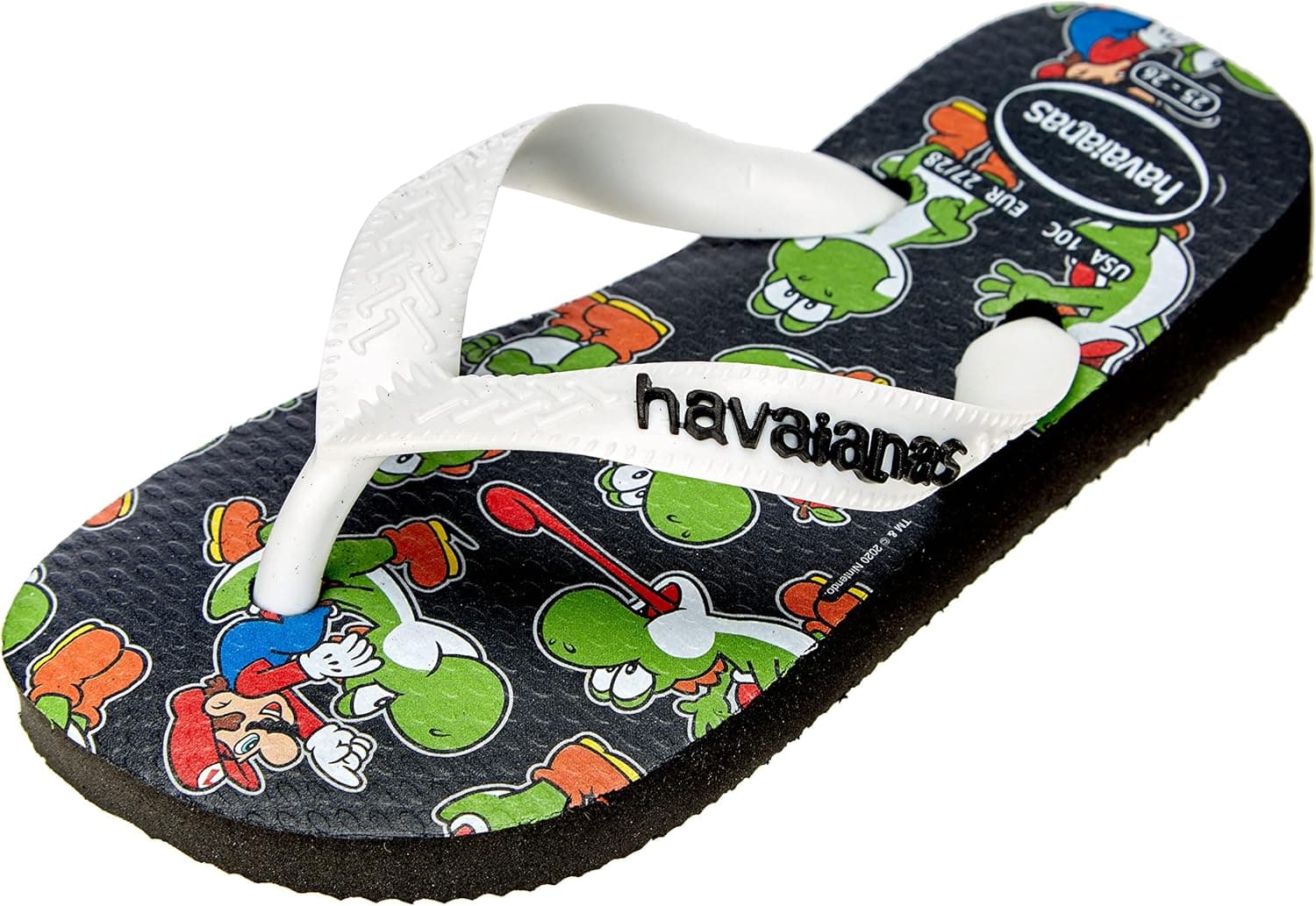 Havaianas Mario Bros (Mini Me), chinelos unissexo para crianças