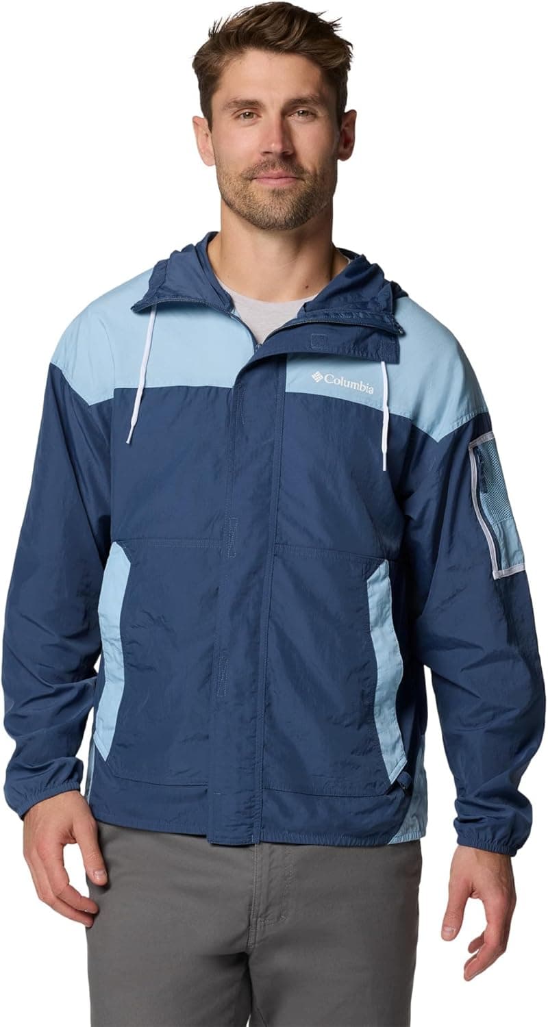 Columbia Challenger 2 Windbreaker casaco corta-vento leve para homem