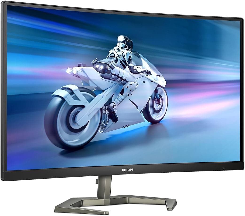 Philips Evnia 27M1C5500VL Monitor de jogo curvo QHD de 27", FreeSync Premium, HDR10 (2560x1440, 165 Hz, 1 ms MPRT, DisplayPort, HDMI) preto
