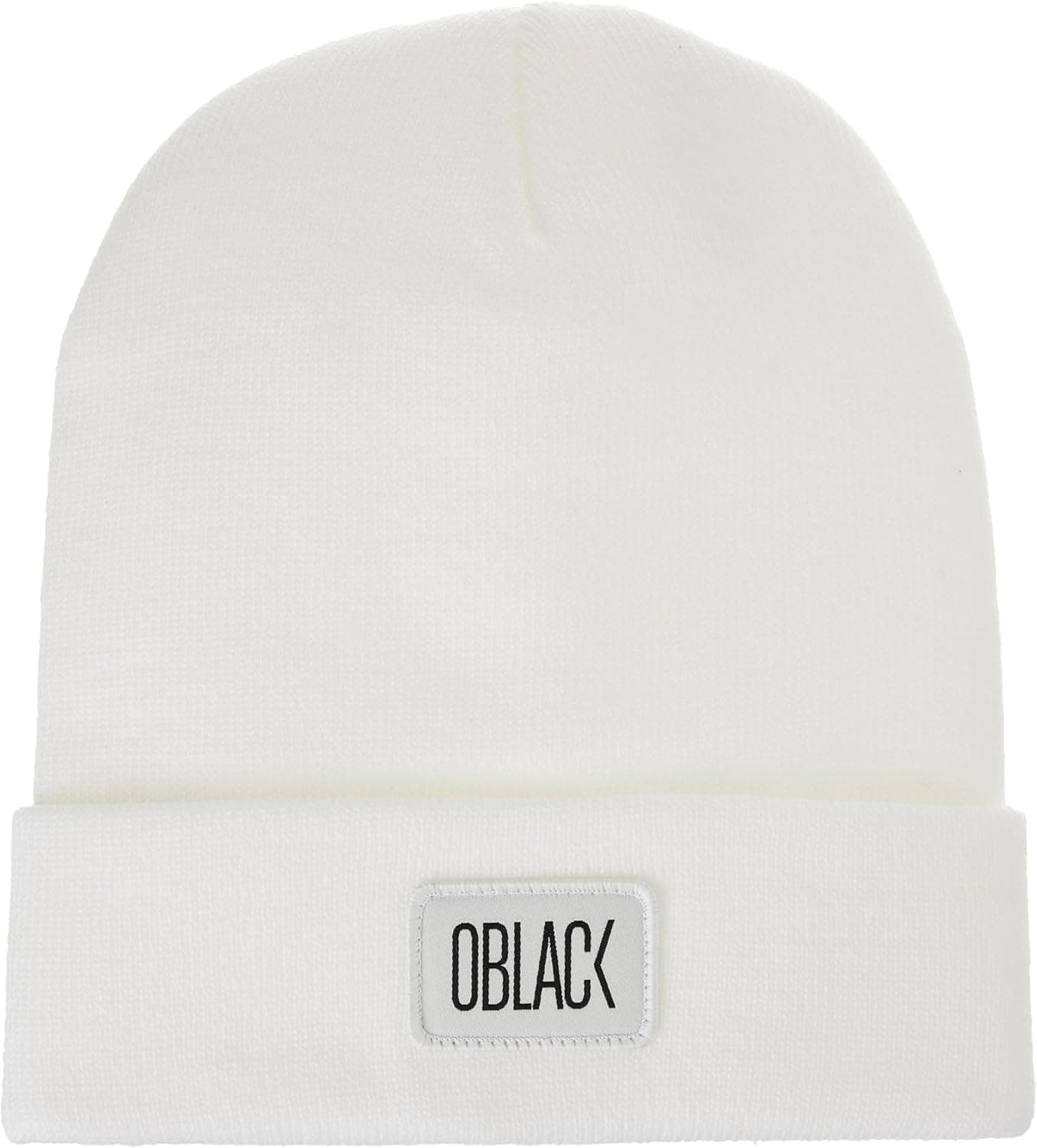 Oblack Gorro de malha elástico leve e macio unissexo