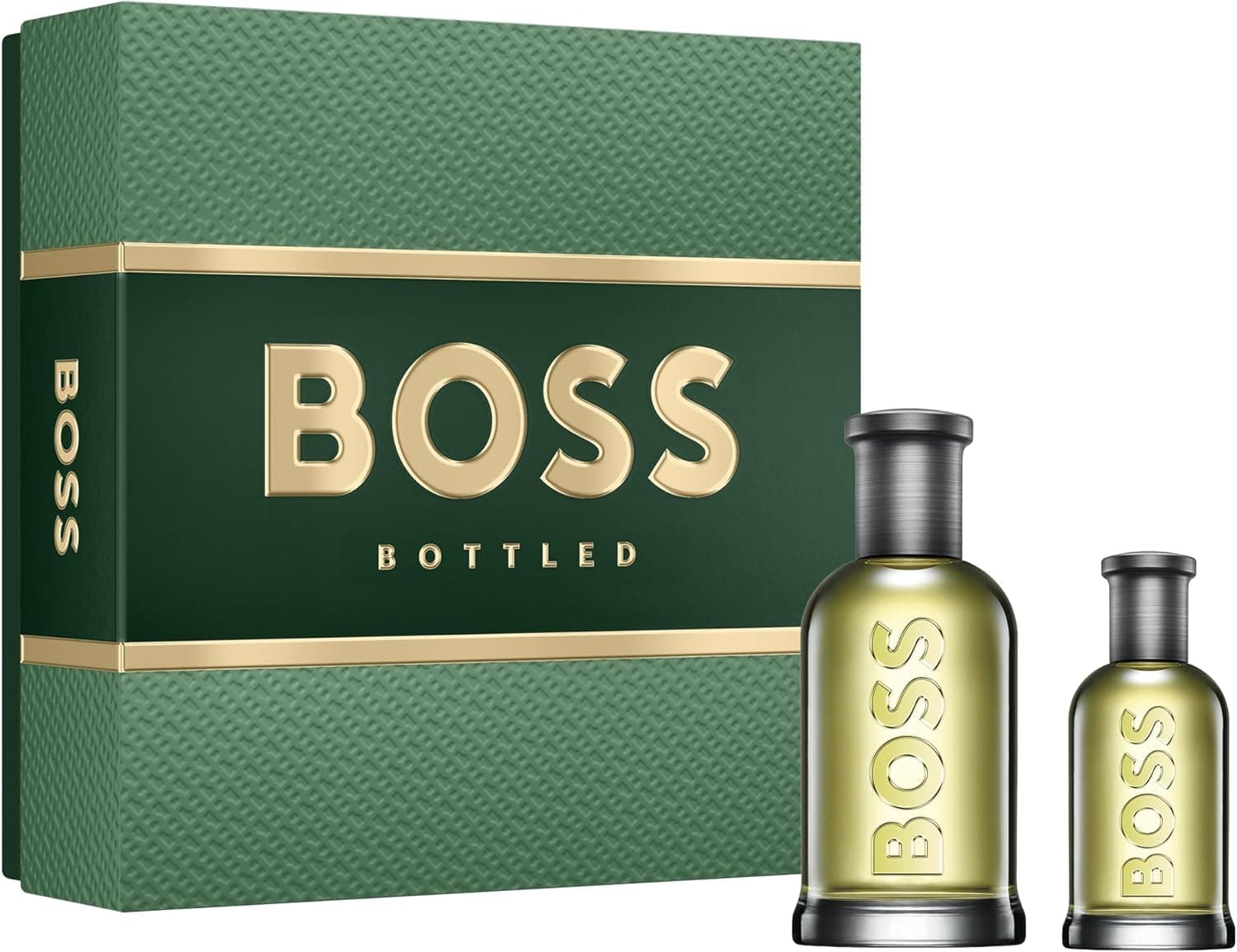Estojo BOSS para homem de 2 peças estojo de presente Eau de Toilette BOSS Bottled primavera / verão