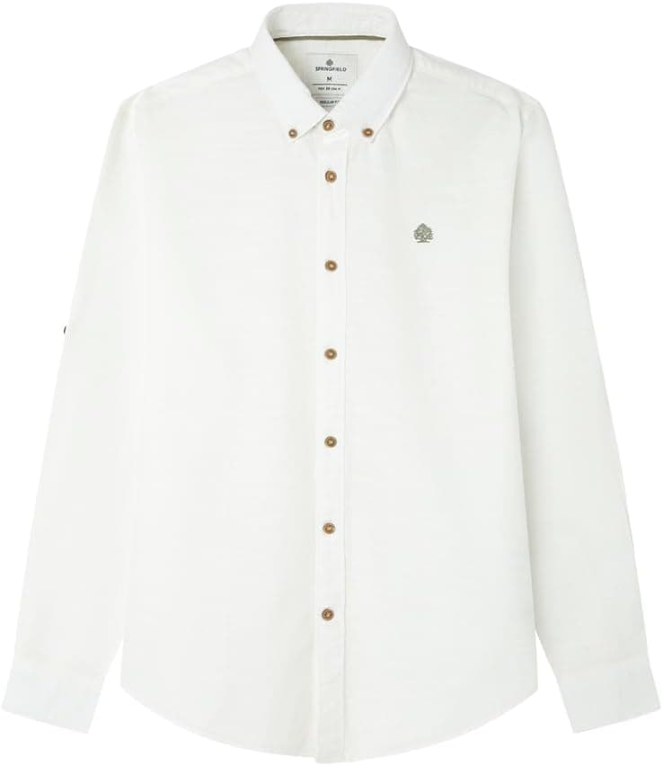 Springfield Slub Structure | Camisa em algodão para homem