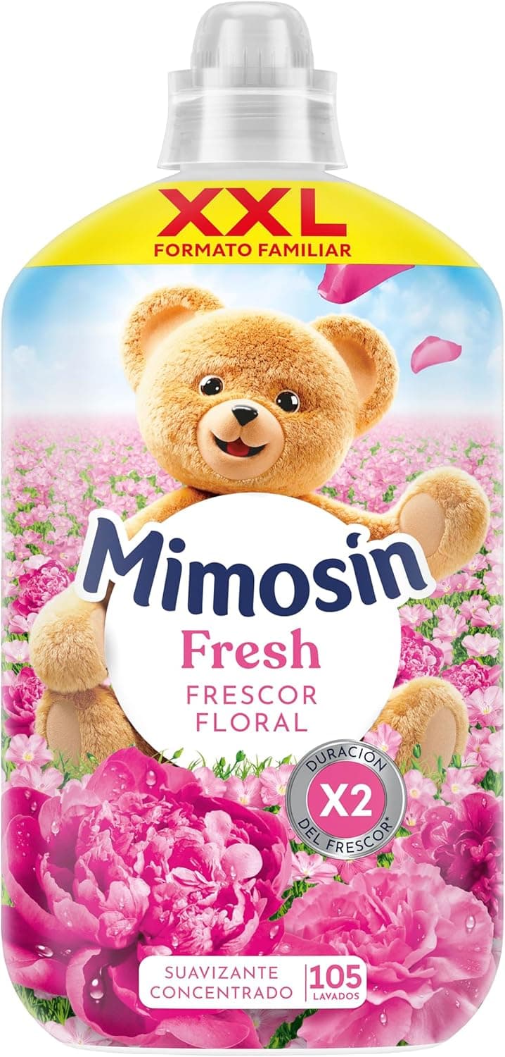 Mimosín Concentrado Fresh Floral | Amaciador de roupa líquido para 105 lavagens