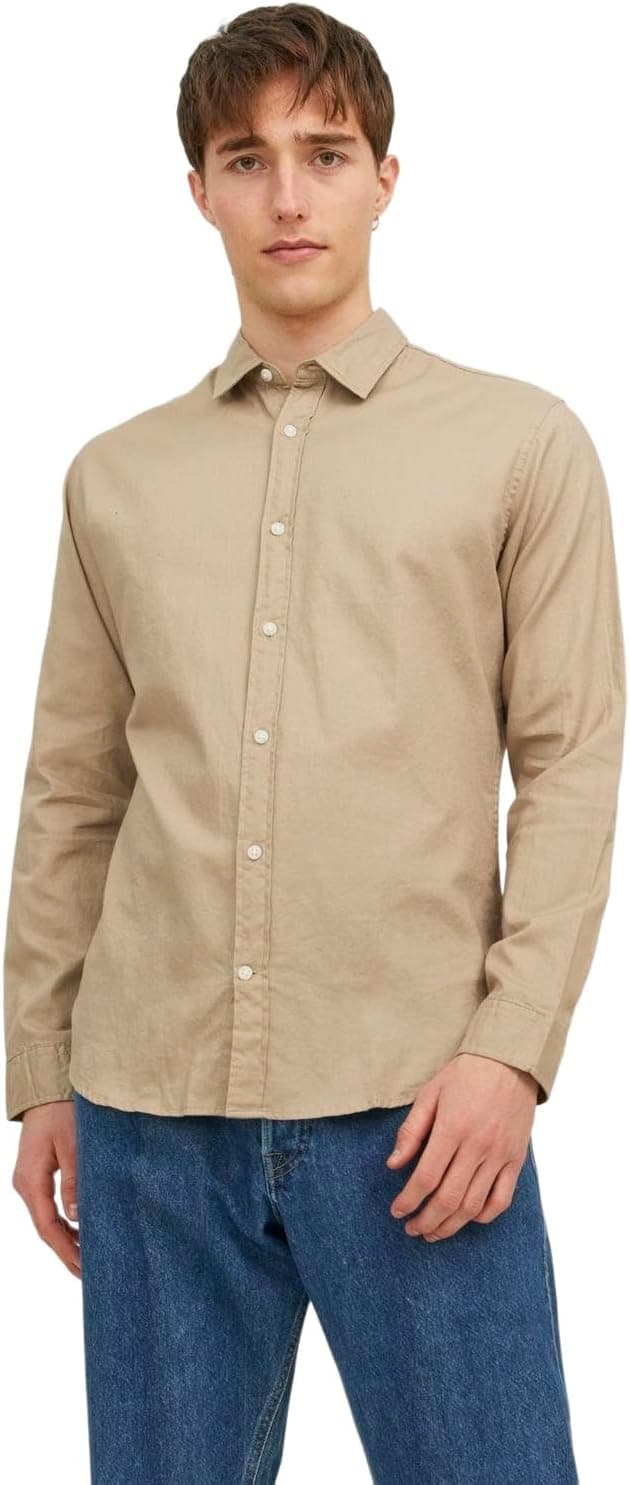 JACK & JONES Camisa de verificação Slim Fit Checked Shirt