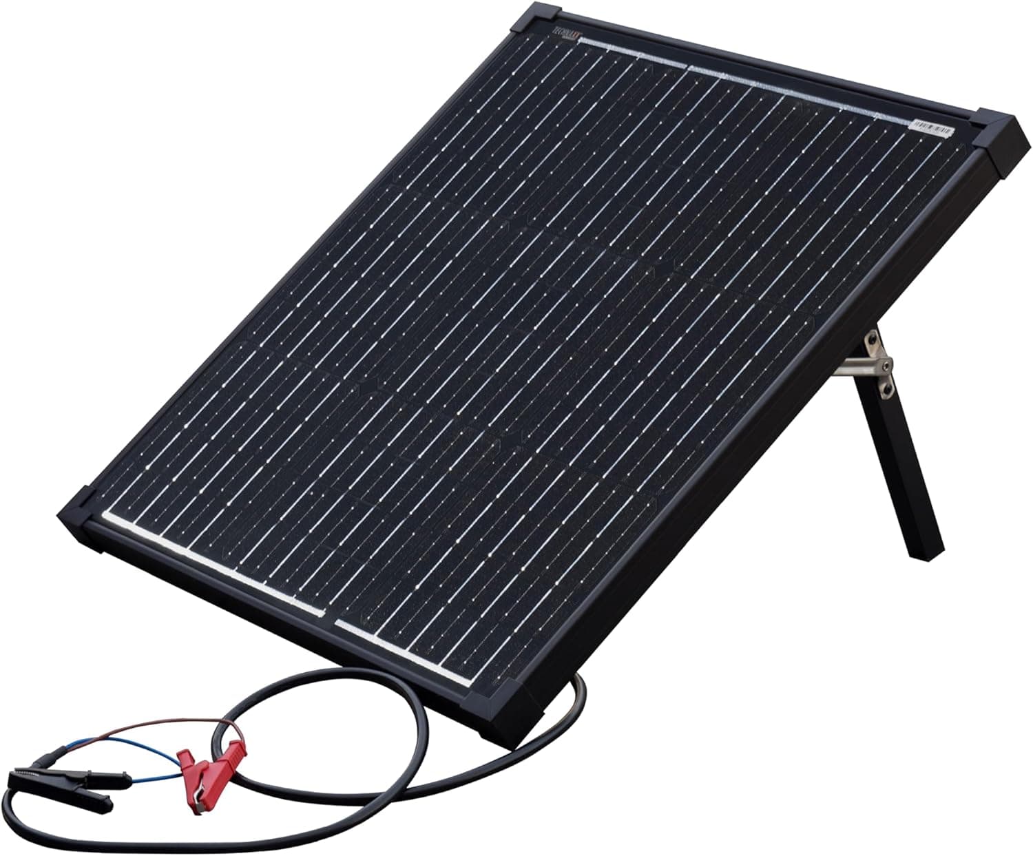 Technaxx 50W Solar Charger Set TX-214 - Painel portátil de energia solar monocristalino com controlador de ecrã LCD - ideal para jardim, campismo