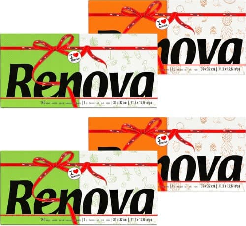 Renova Guardanapos de papel Red Label | 280 guardanapos