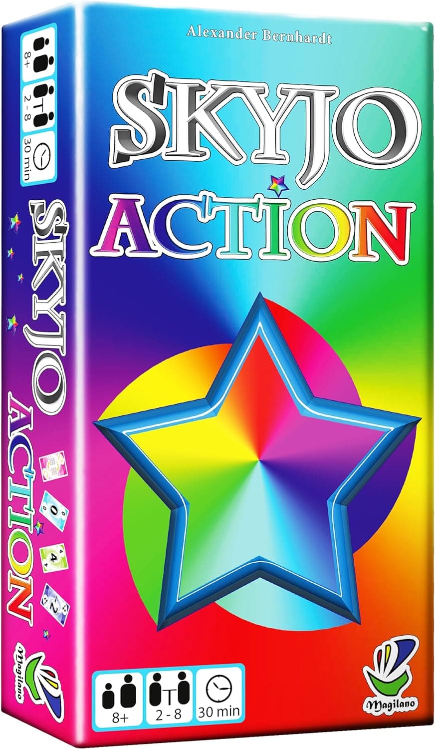 SKYJO Action, de Magilano: o novo e emocionante jogo de cartas para crianças e adultos