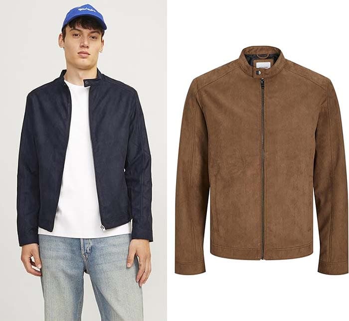 Jack & Jones Synthetic Camurça Jacket | Casaco de homem em camurça sintética 