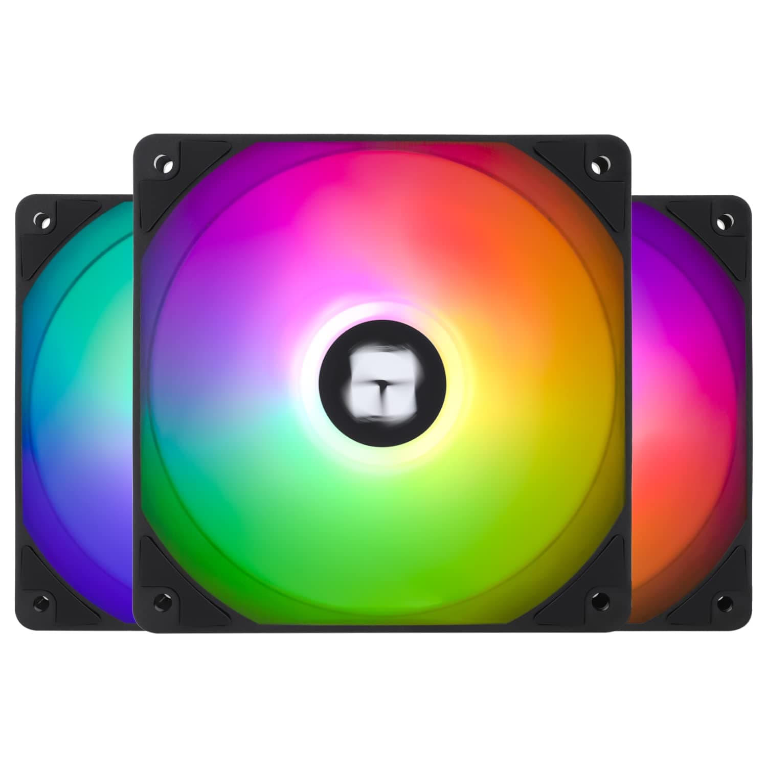 Thermalright TL-C12C-S CPU Fan 120 mm ARGB Case Cooler Fan, 4 pinos PWM silencioso ventilador de computador com rolamento S-FDB incluído, ARGB Fanáticos até 1500 RPM ventilador (3 unidades)