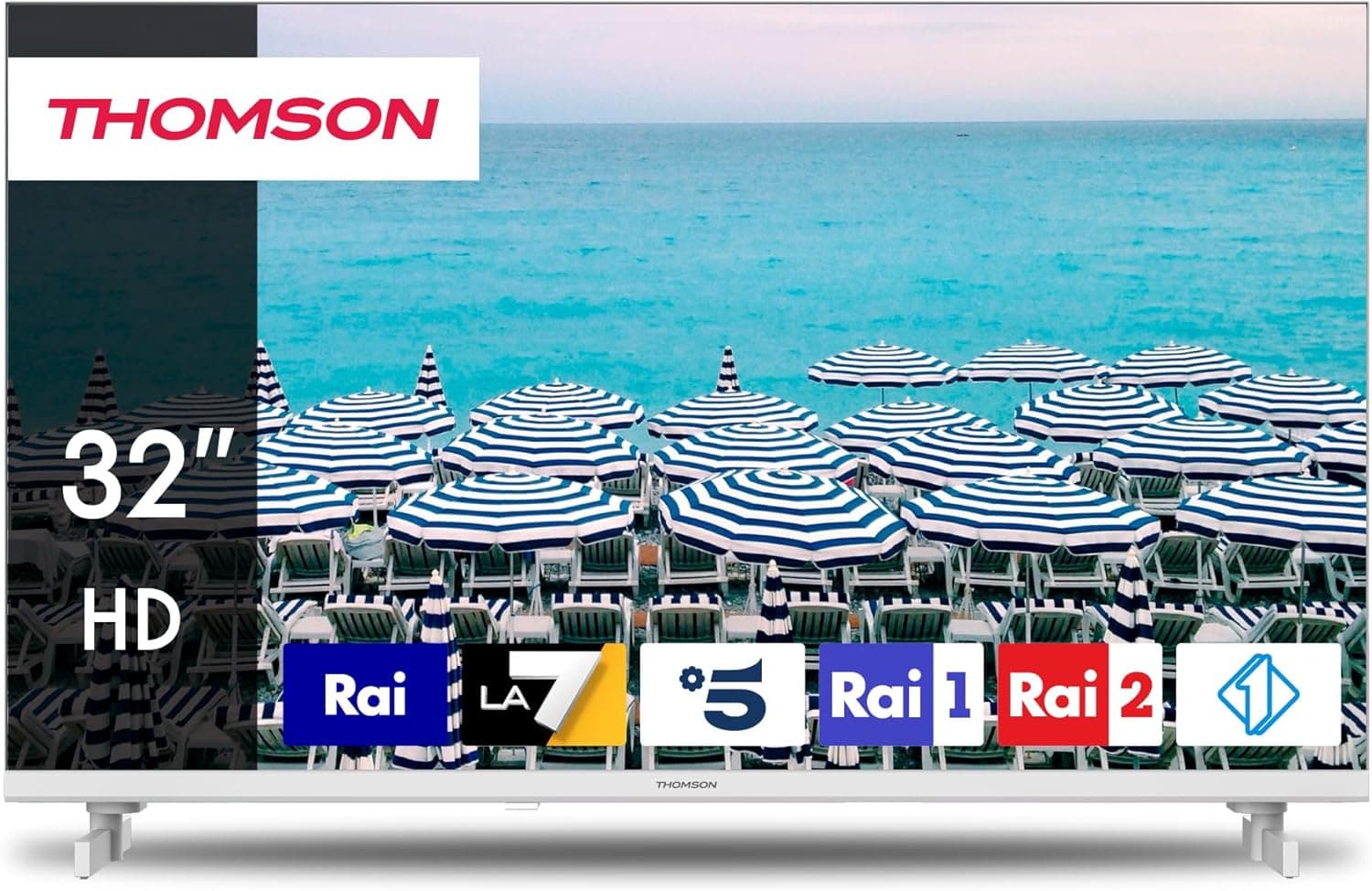 THOMSON 80 cm (32 polegadas) HD LED Easy TV – 32HD2S13W - 2023 