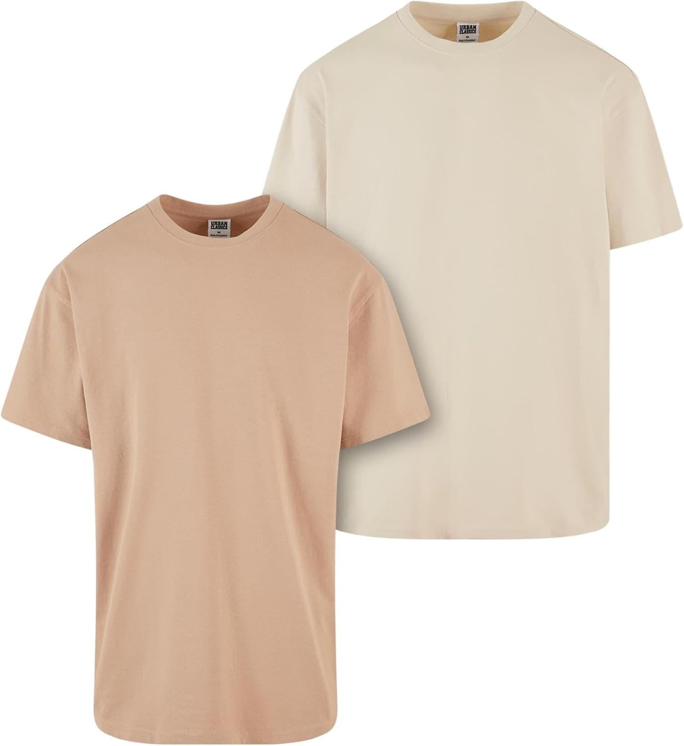 Urban Classics | T-shirt para homem, pack de 2