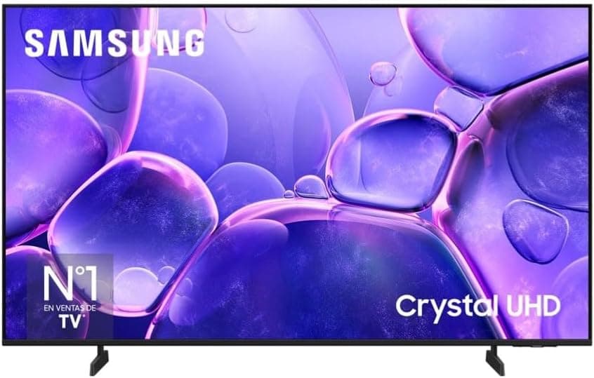 Samsung Crystal UHD U8075F | Smart TV 43 polegadas 4K com Processador Crystal, Q-Symphony e Gaming Hub