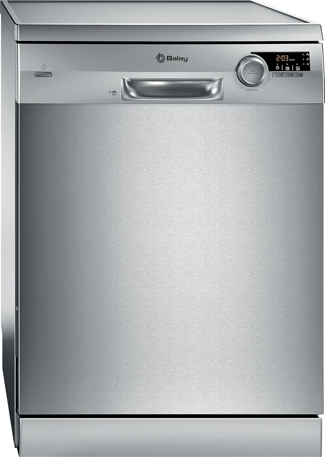 BALAY - Máquina de lavar louça, instalação gratuita, 13 serviços, 60 cm de largura, silencioso, aço anti-impressões digitais, 3VS572IP