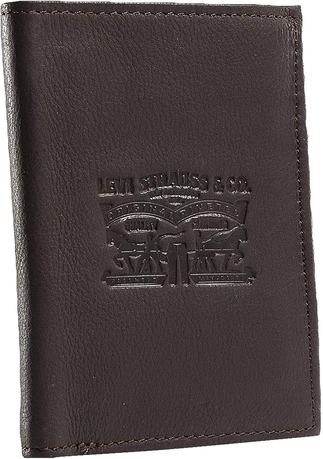 Levi's Vintage Two Horse Vertical Coin Wallet, carteira unissexo para adulto