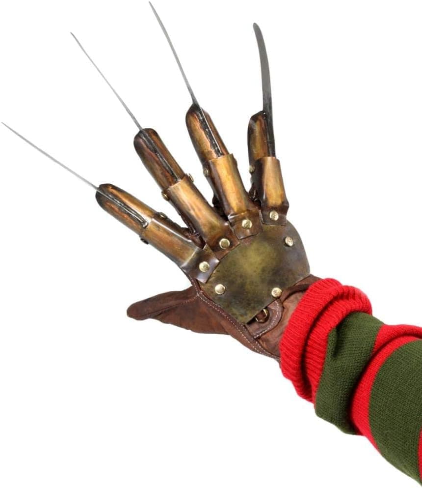 NECA - Freddy Krueger Réplica tamanho real, multicolorido, padrão (39763)