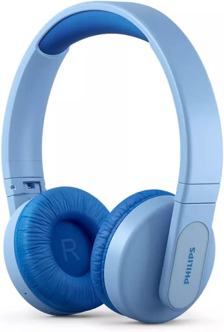 PHILIPS TAK4206BL/00 Auriculares Bluetooth para Crianças com Luzes LED – Azul