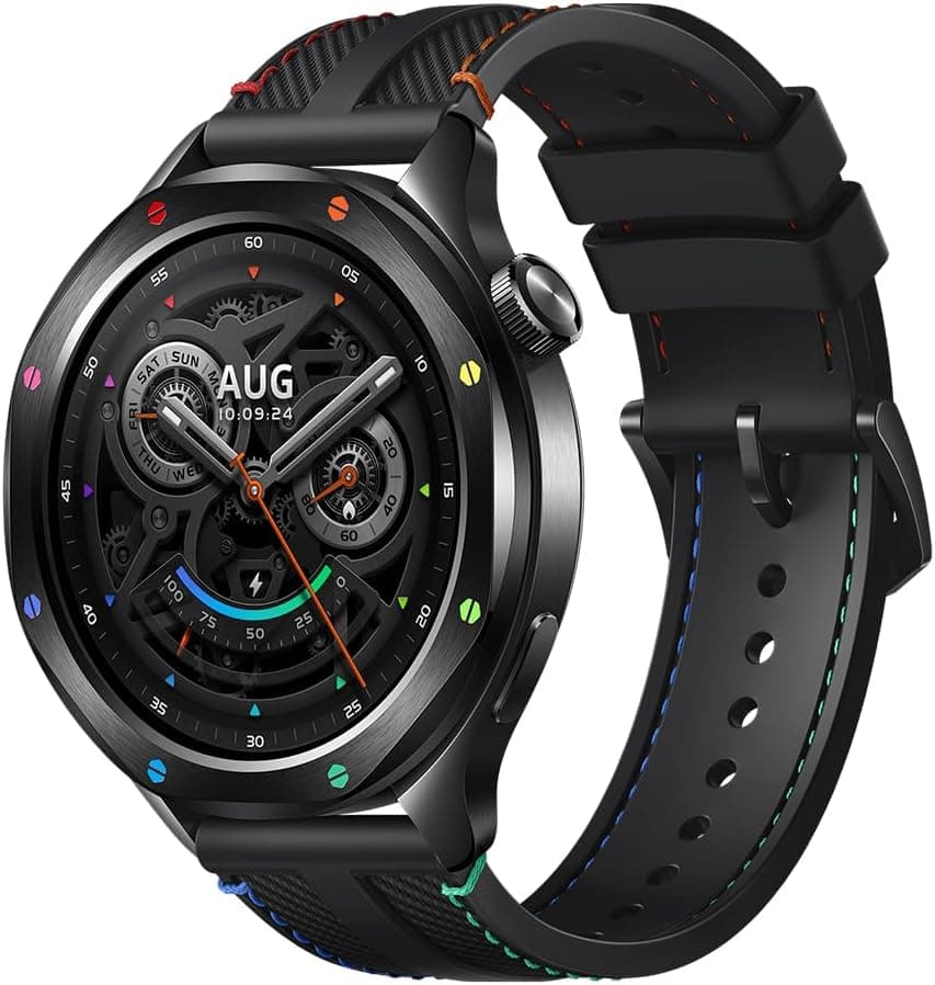 Xiaomi Watch S4 | Smartwatch com ecrã AMOLED 1.43 polegadas, monitorização cardíaca e sono, bracelete colorida