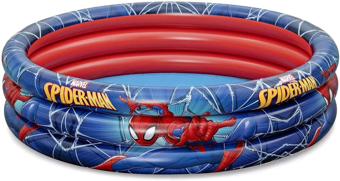 Bestway Homem-Aranha Piscina de 3 anéis (12 x 1,22 x 30 cm)