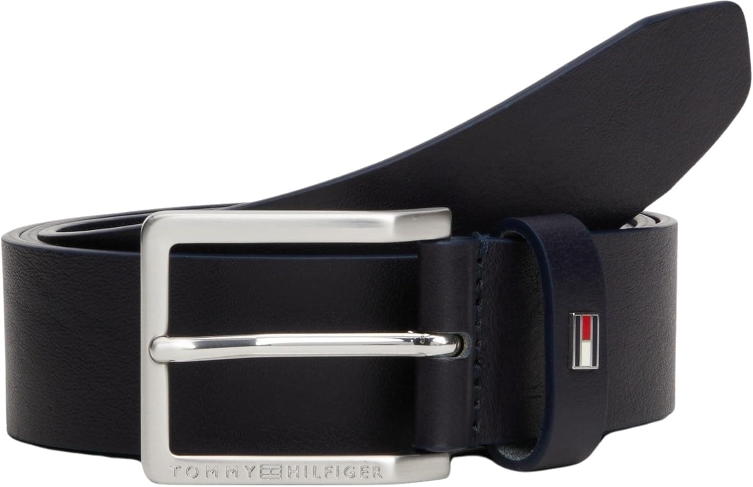 Tommy Hilfiger Cinto homem Gürtel Oliver com bandeira de couro