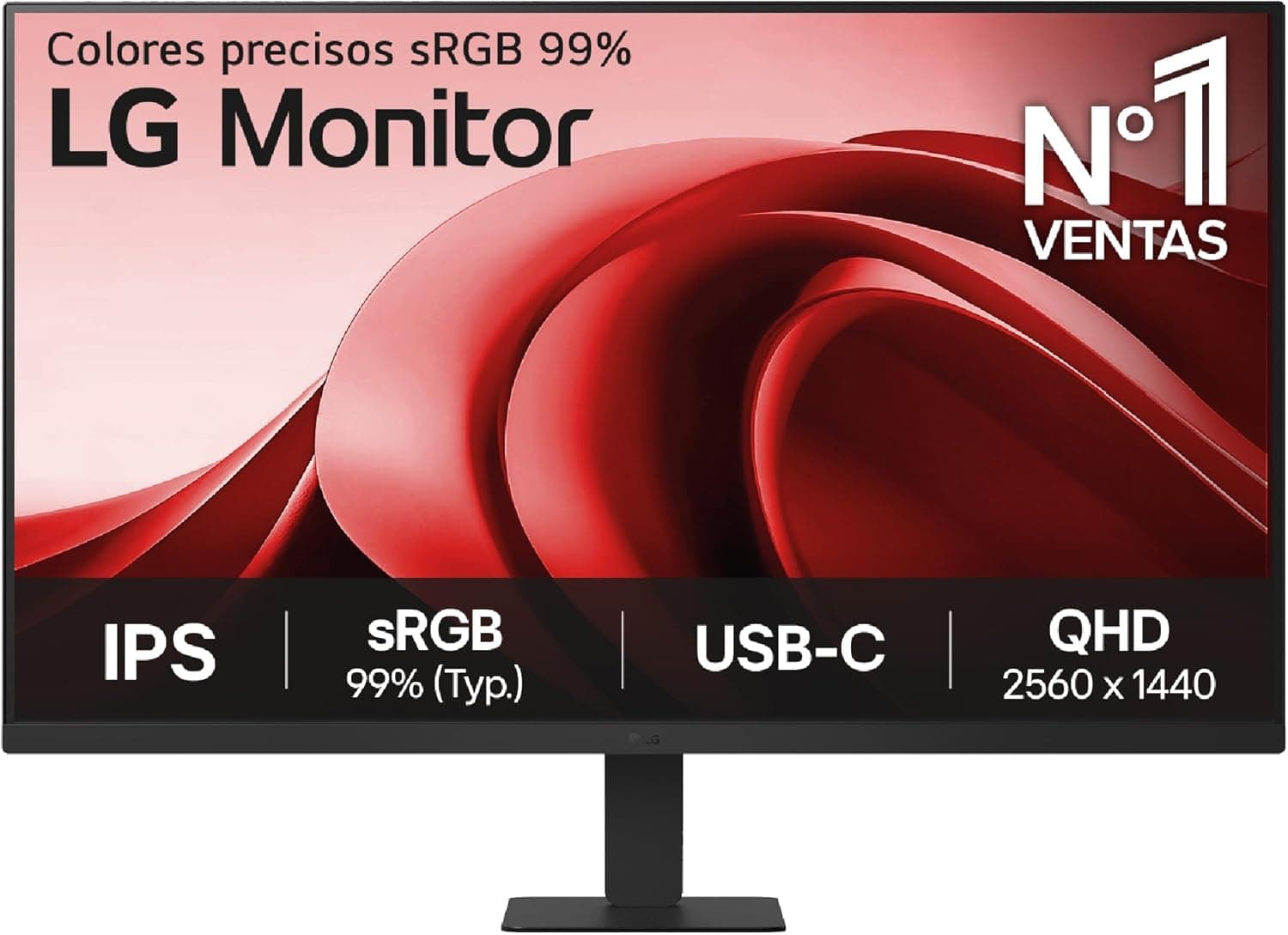 LG 32U631A-B | Monitor 32 polegadas QHD IPS com 100 Hz e USB-C