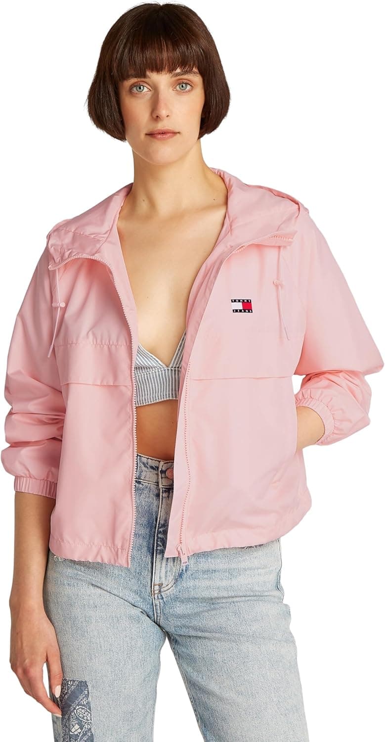 Tommy Jeans Corta-vento mulher essencial com capuz