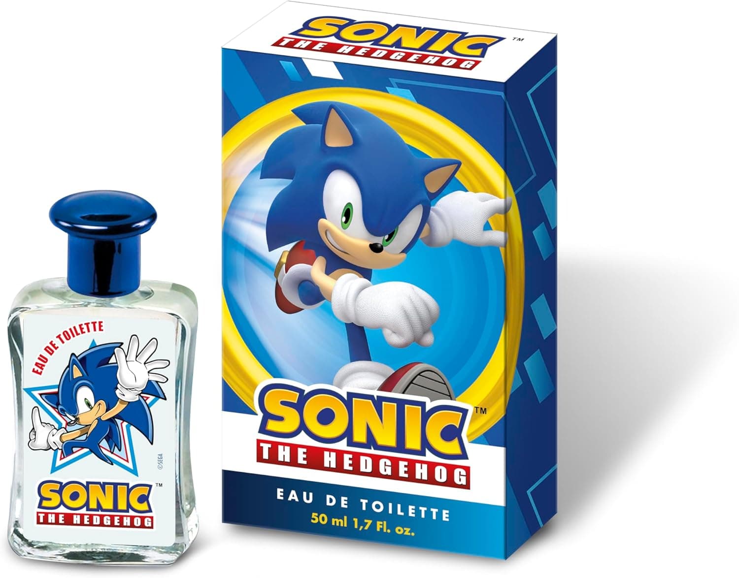 Sonic The Hedgehog | Eau de toilette masculina em spray 50 ml