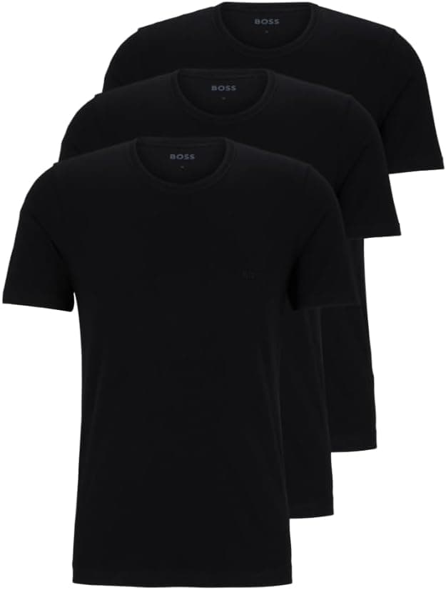 BOSS T-shirts para homem, pack de 3