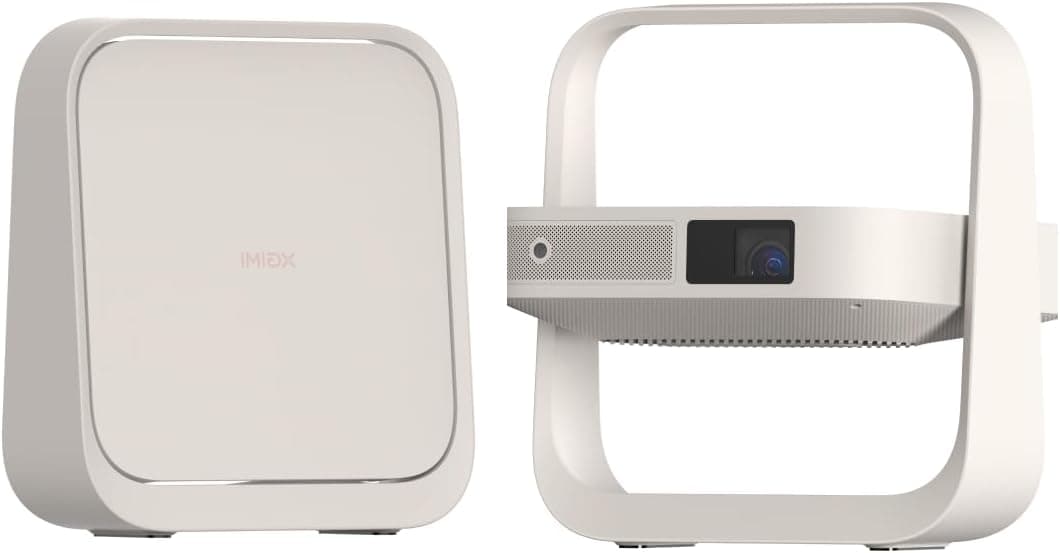 XGIMI Elfin Flip | Projetor Full HD com suporte ajustável, 400 lumens, coluna integrada, WiFi e Bluetooth
