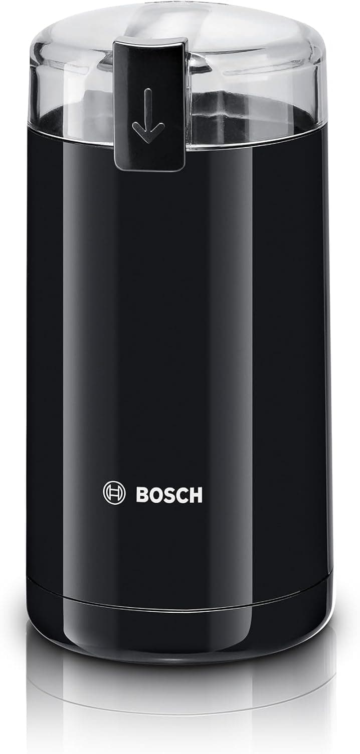 Bosch - Moedor de café elétrico, 180 W, capacidade 75 gramas, preto, TSM6A013B